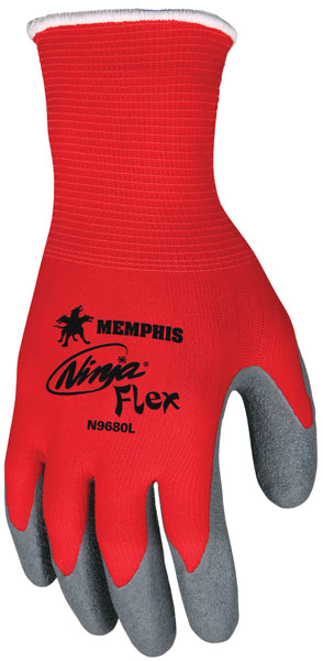 Memphis Ninja Gloves 15 Gauge Red-eSafety Supplies, Inc