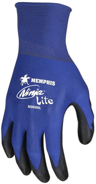 Memphis Ninja Gloves 18 Gauge Blue-eSafety Supplies, Inc