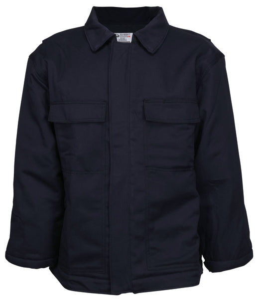 MCR Safety FR Insulated Chore Coat Navy L-eSafety Supplies, Inc
