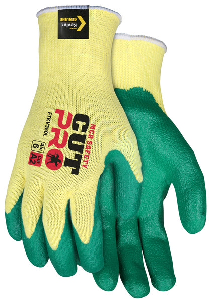 MCR Safety Flex Tuff KV Nitrile 10Ga Kevlar Green S-eSafety Supplies, Inc