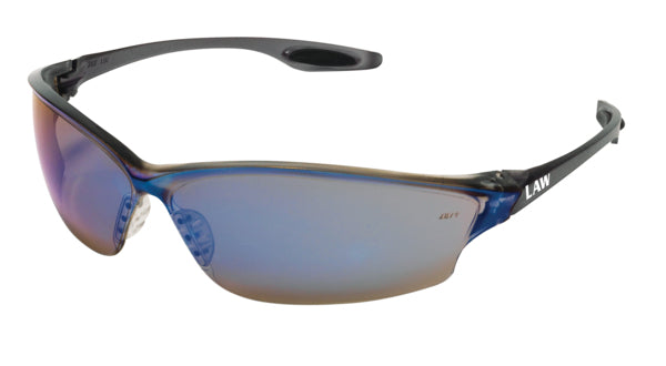 MCR Safety Law LW2 Blue Mirror Lens-eSafety Supplies, Inc