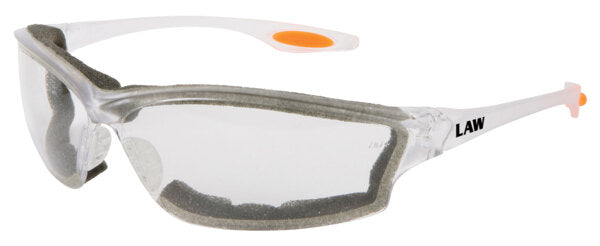 MCR Safety Law LW3 Foam Lined, Clear AF Lens-eSafety Supplies, Inc