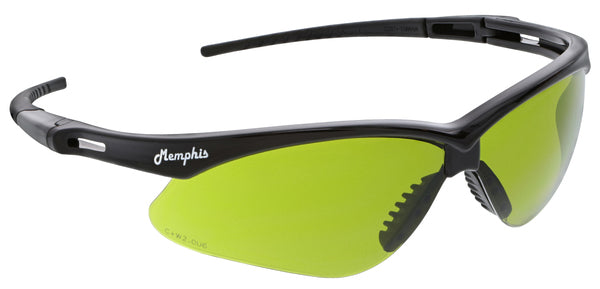 MCR Safety Memphis MP1 Black Frame, GreenFilter 2.0-eSafety Supplies, Inc