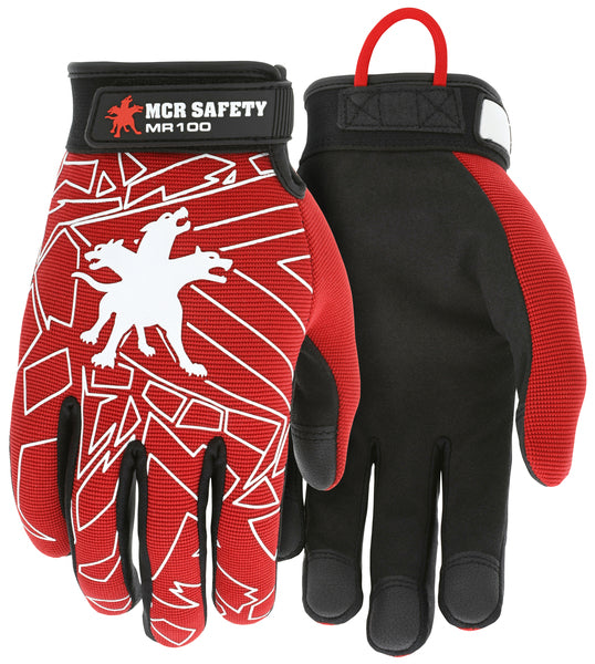 MCR Safety Multi-Task Red Graphic Back-eSafety Supplies, Inc