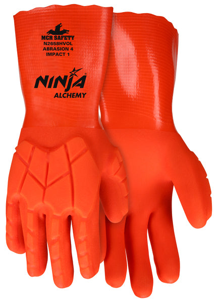 MCR Safety Ninja HVO DD PVC w/TPR L-eSafety Supplies, Inc