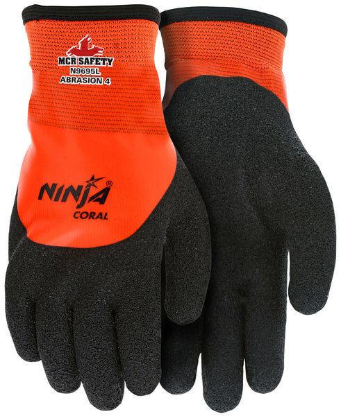 MCR Safety Ninja Coral, 7G In-15G Out. PVC L-eSafety Supplies, Inc