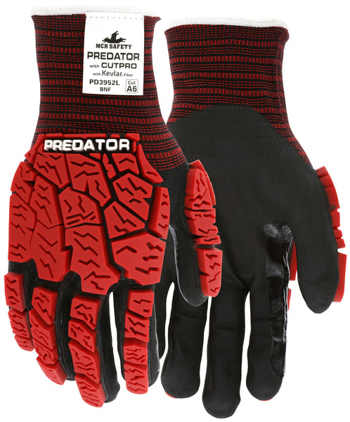 MCR Safety Predator Impact 2 CutPro - 18g. Kevlar-eSafety Supplies, Inc