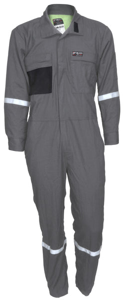 MCR Safety Summit Breeze Coverall 5.5 oz Inhnt Gray-eSafety Supplies, Inc