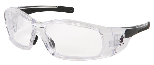 MCR Safety Swagger SR1 Clear Frame, Clear AF Lenses-eSafety Supplies, Inc