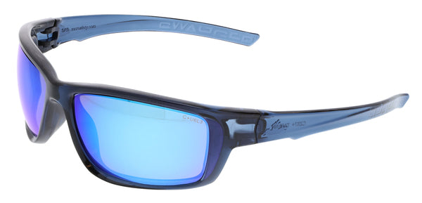 MCR Safety Swagger SR3 Blue Frame, Blue Diamond Mir-eSafety Supplies, Inc