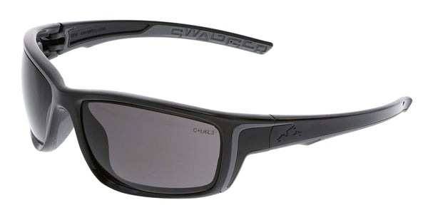 MCR Safety Swagger SR4 Black Frame, Gray MAX6-eSafety Supplies, Inc