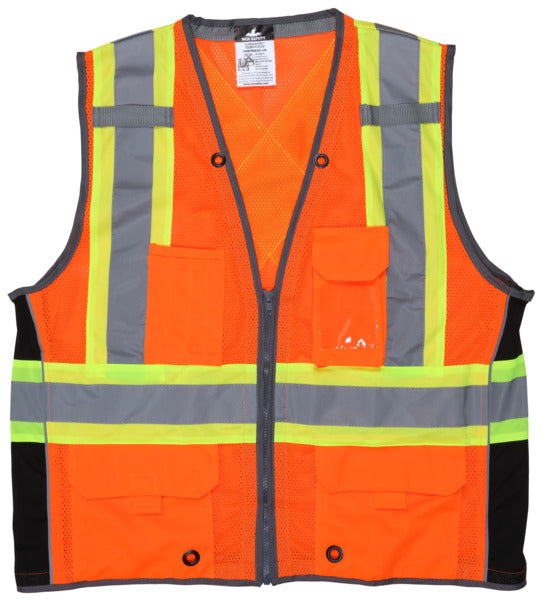 MCR Safety CSA, Surveyor, Orang, Silv/Lime XL-eSafety Supplies, Inc