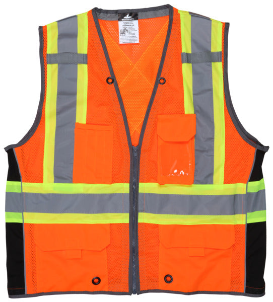 MCR Safety CSA, Surveyor, Orang, Silv/Lime XL-eSafety Supplies, Inc