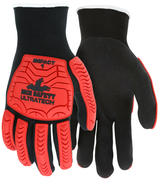 MCR Safety UltraTech Stitched, Nylon Black SFN-eSafety Supplies, Inc