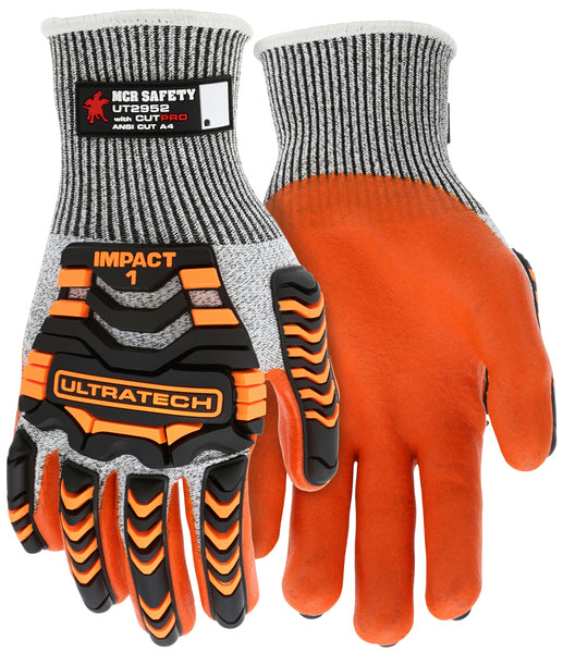 MCR Safety UltraTech CutPro A4, Orange Nitrile Foam-eSafety Supplies, Inc