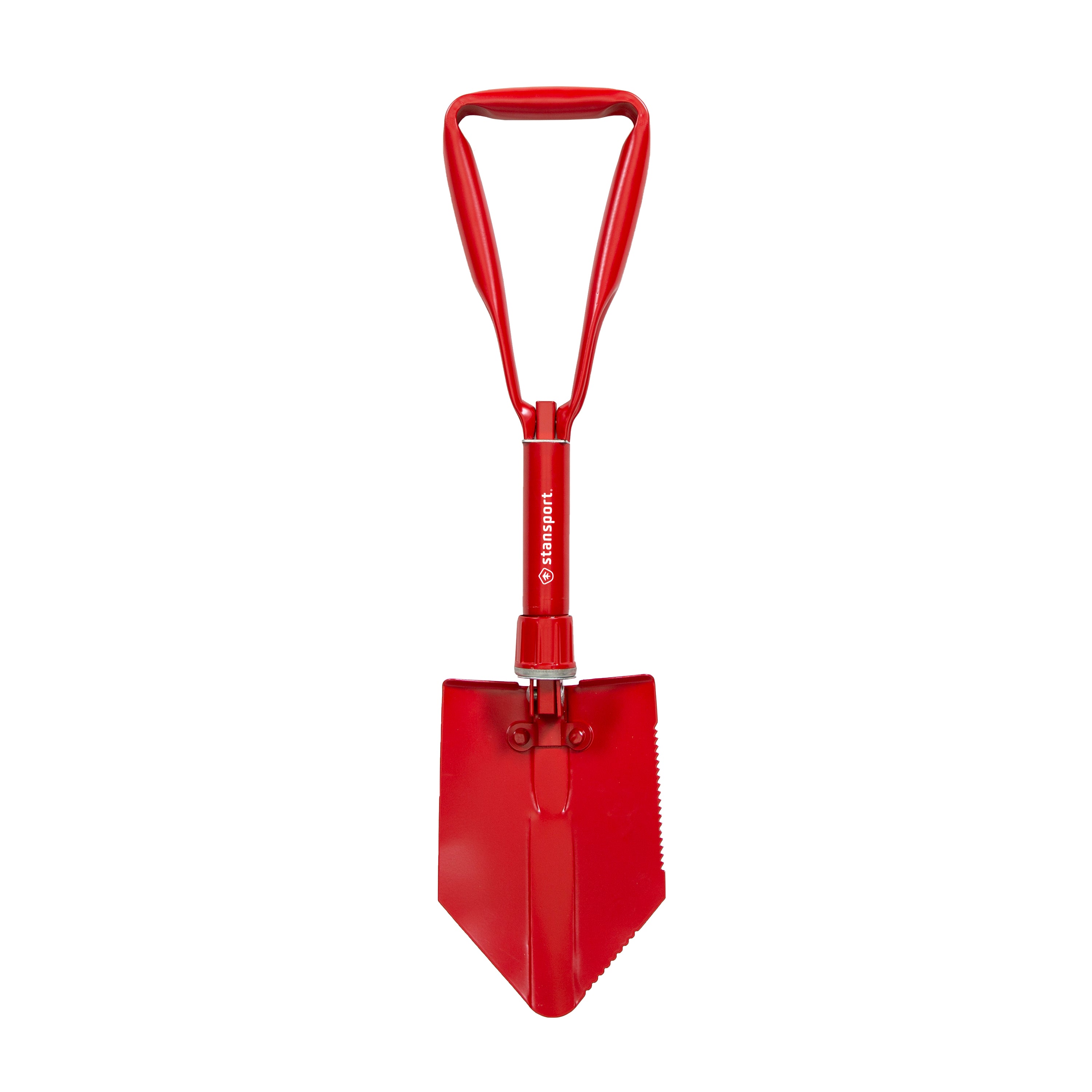Double Folding Shovel - Red-eSafety Supplies, Inc