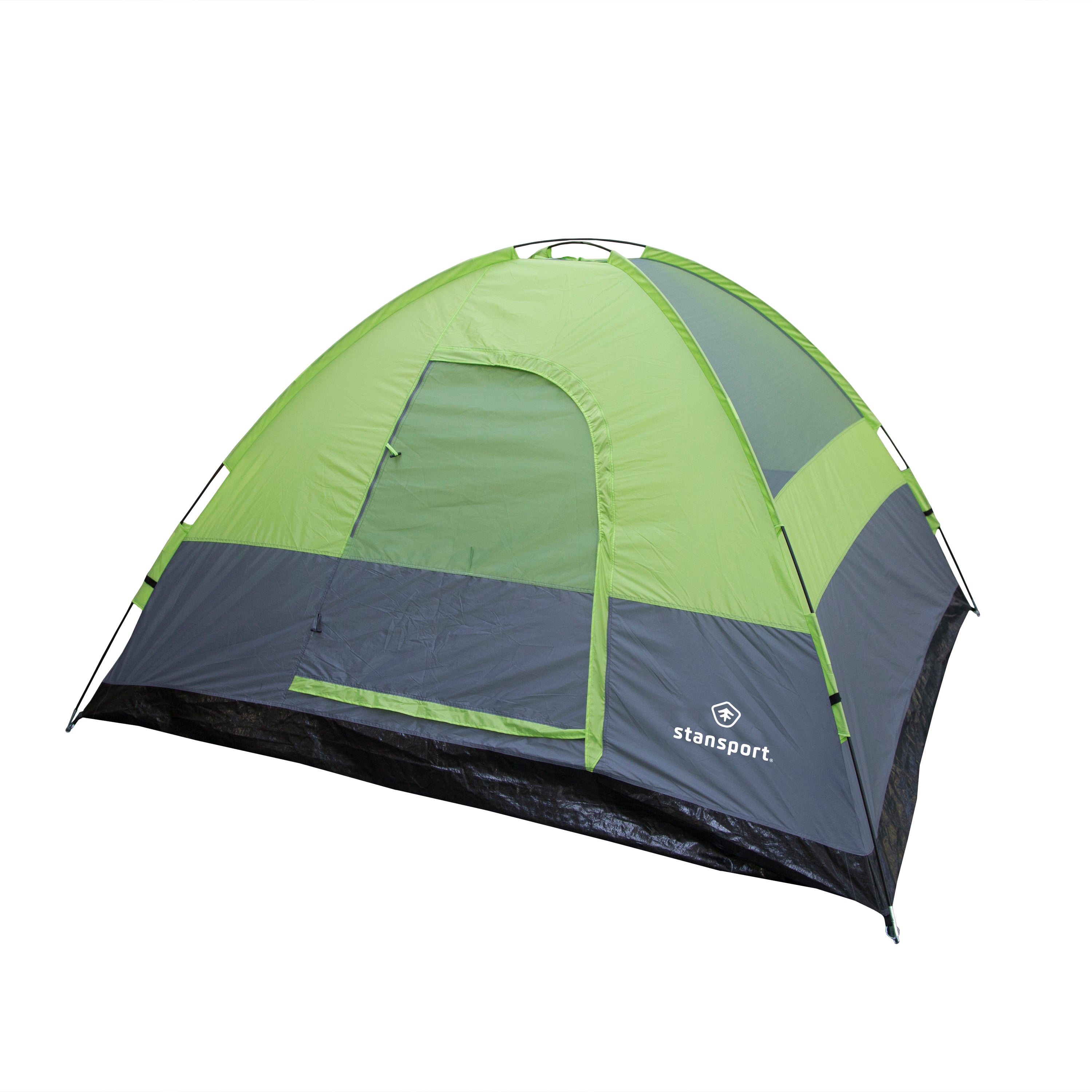 Cedar Creek 3 Season Tent-8 Ft X 7Ft X 54 In-Green/Grey Trim-eSafety Supplies, Inc