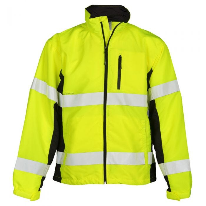 Premium Black Series Class 3 Lime Windbreaker-eSafety Supplies, Inc