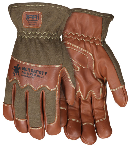 MCR Safety Grain Goat Dbl Palm Kev Lnd Driver L-eSafety Supplies, Inc