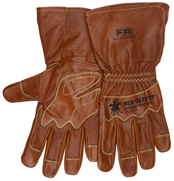 MCR Safety Grain Goat Dbl Plm unlnd Long Cuff Drvr-eSafety Supplies, Inc