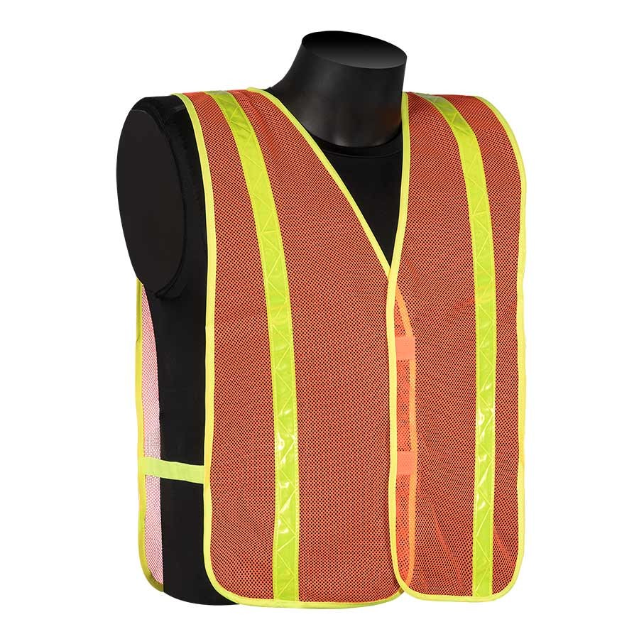 Liberty - Class 1 - Safety Vest (Pvc Stripes)-eSafety Supplies, Inc