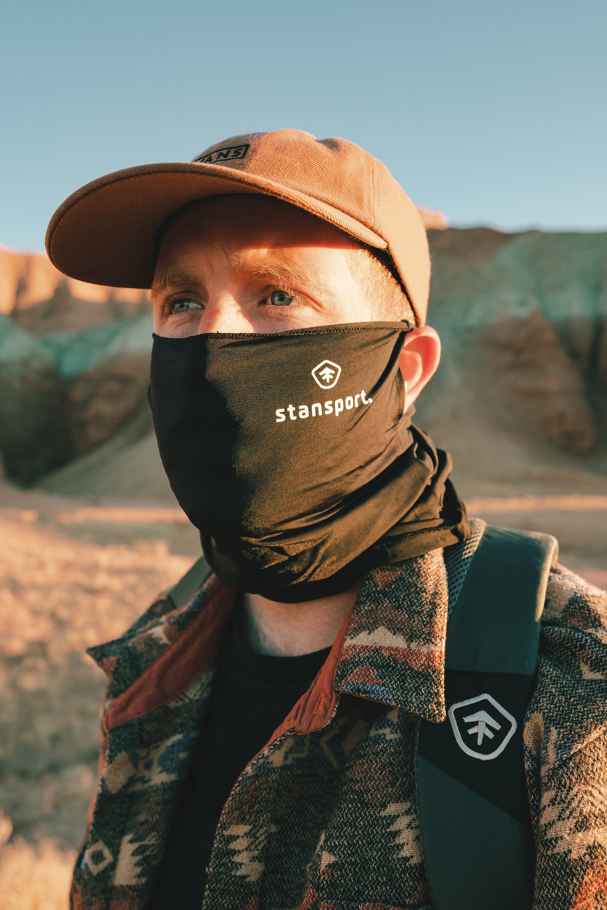 Neck Gaiter / Face Mask - Black-eSafety Supplies, Inc