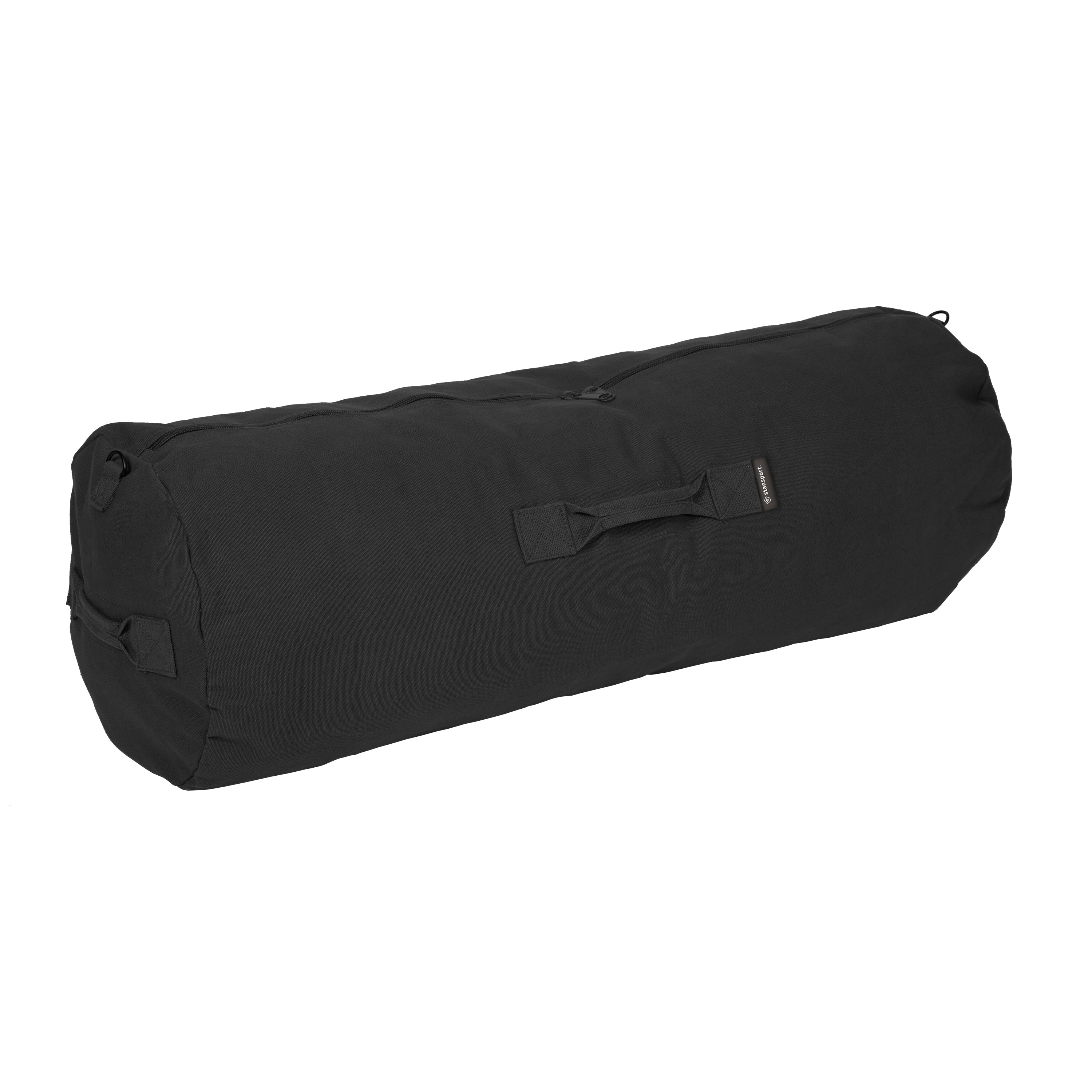 Duffel Bag With Zipper - Black - 21 In X 36 In-eSafety Supplies, Inc