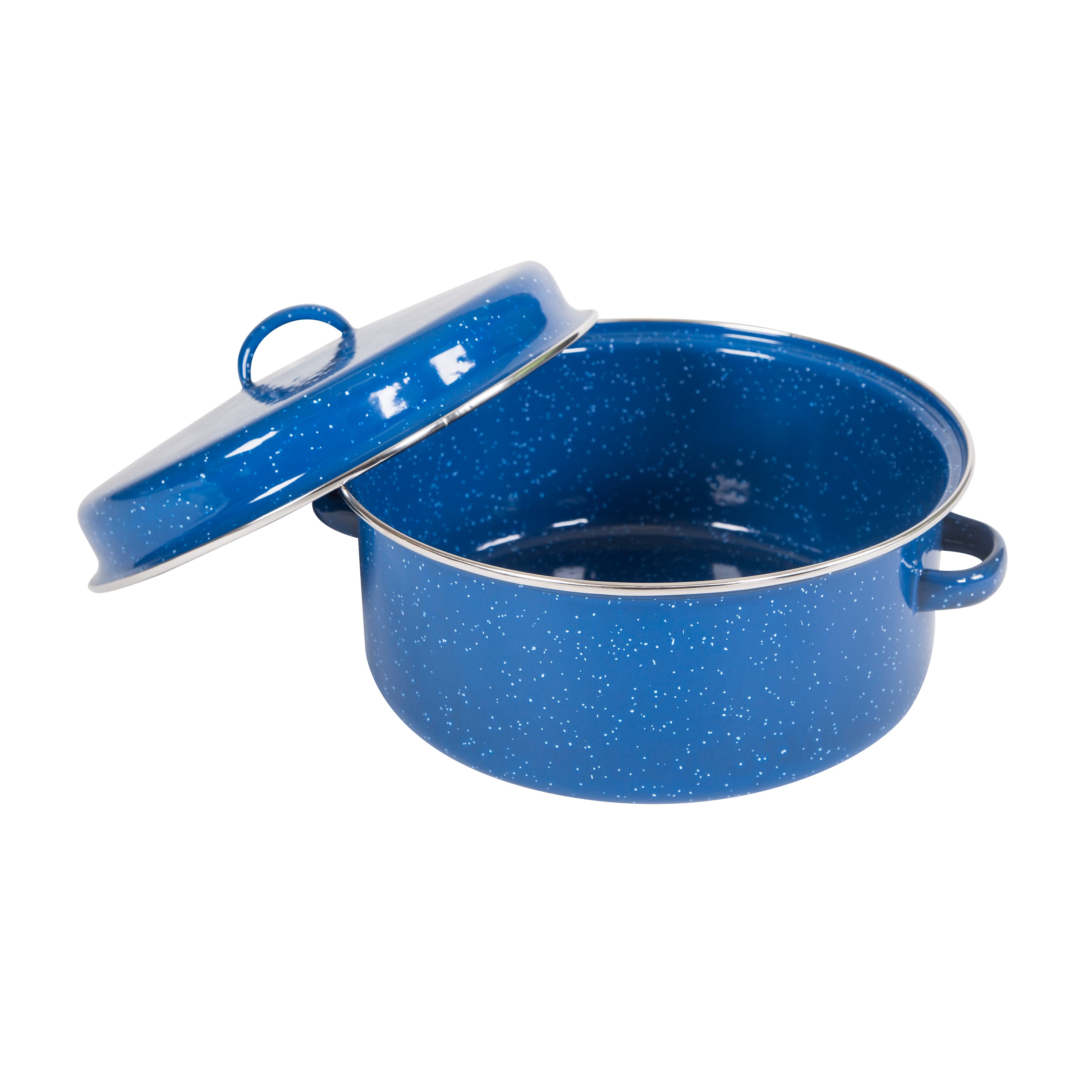 Enamel Cook Pot With Lid - 5 Quart-eSafety Supplies, Inc