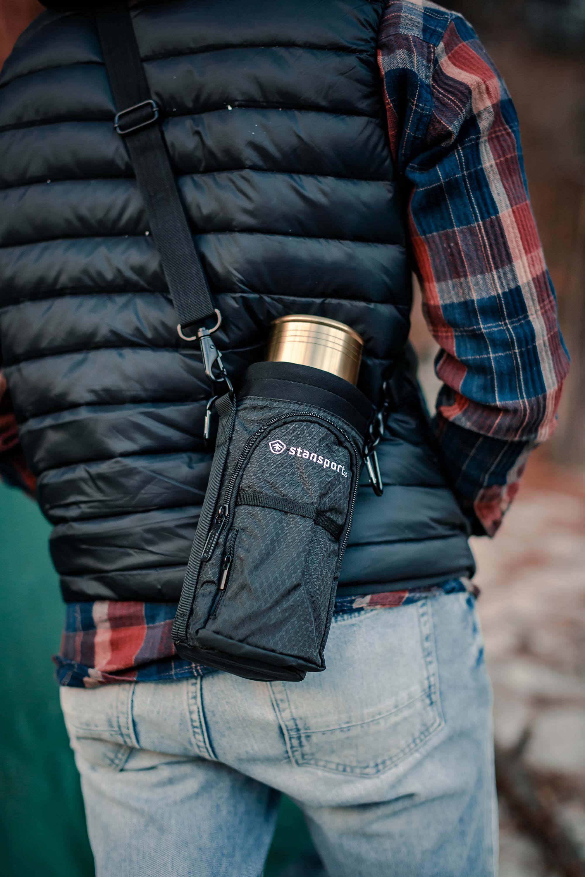Bottle Carrier - Holds Up To 40 Oz Bottles-eSafety Supplies, Inc