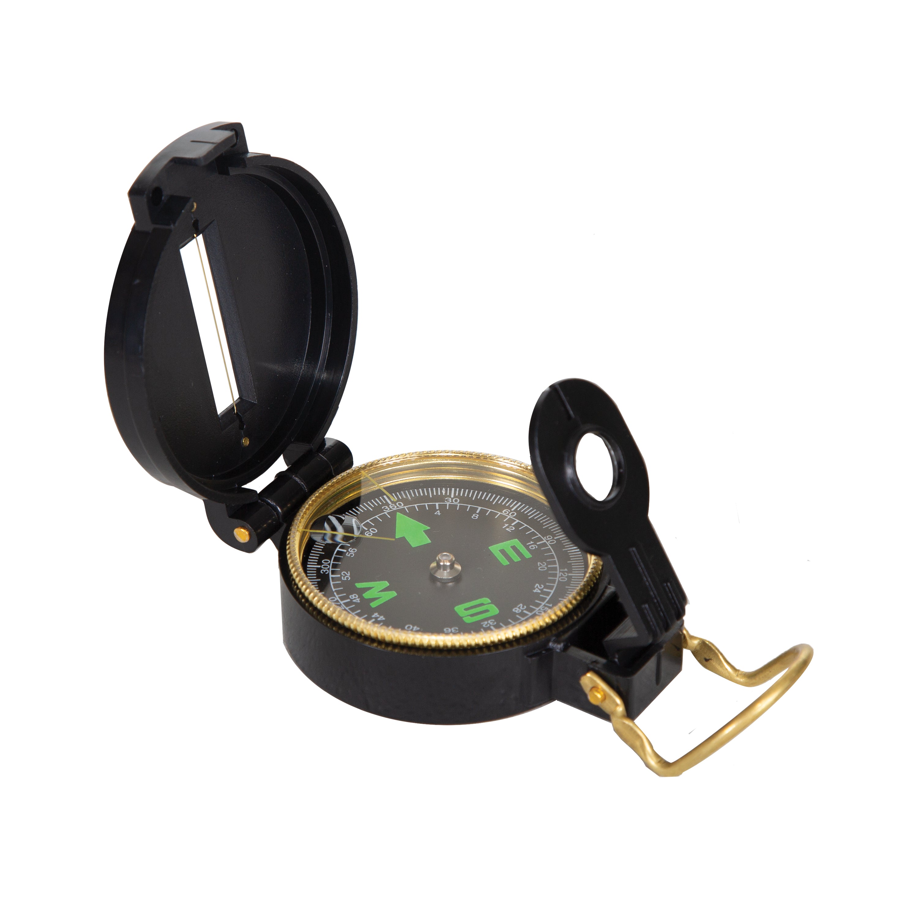 Lensatic Compass - Plastic-eSafety Supplies, Inc