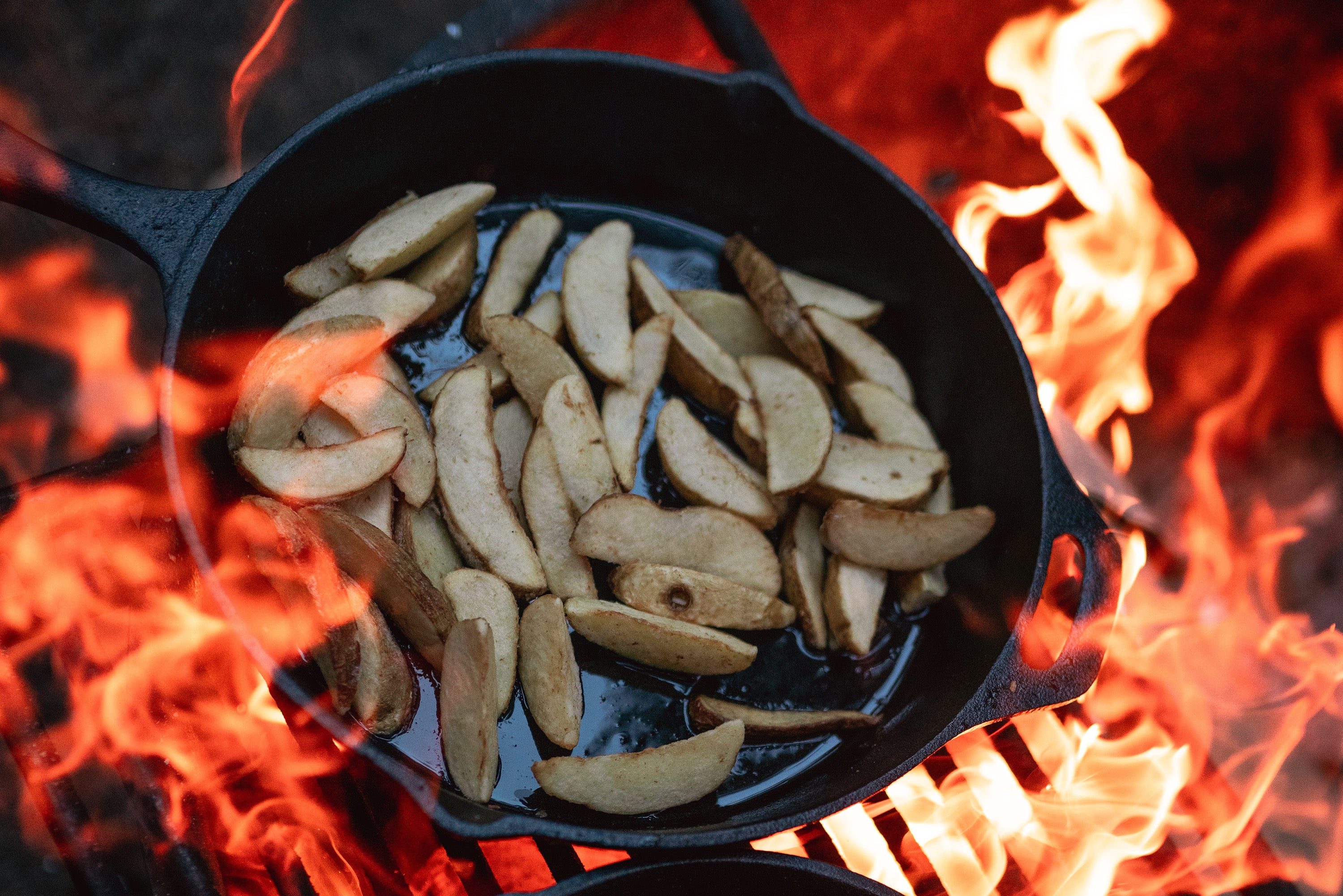Pre-Seasoned Cast Iron Fry Pan - 12 In-eSafety Supplies, Inc