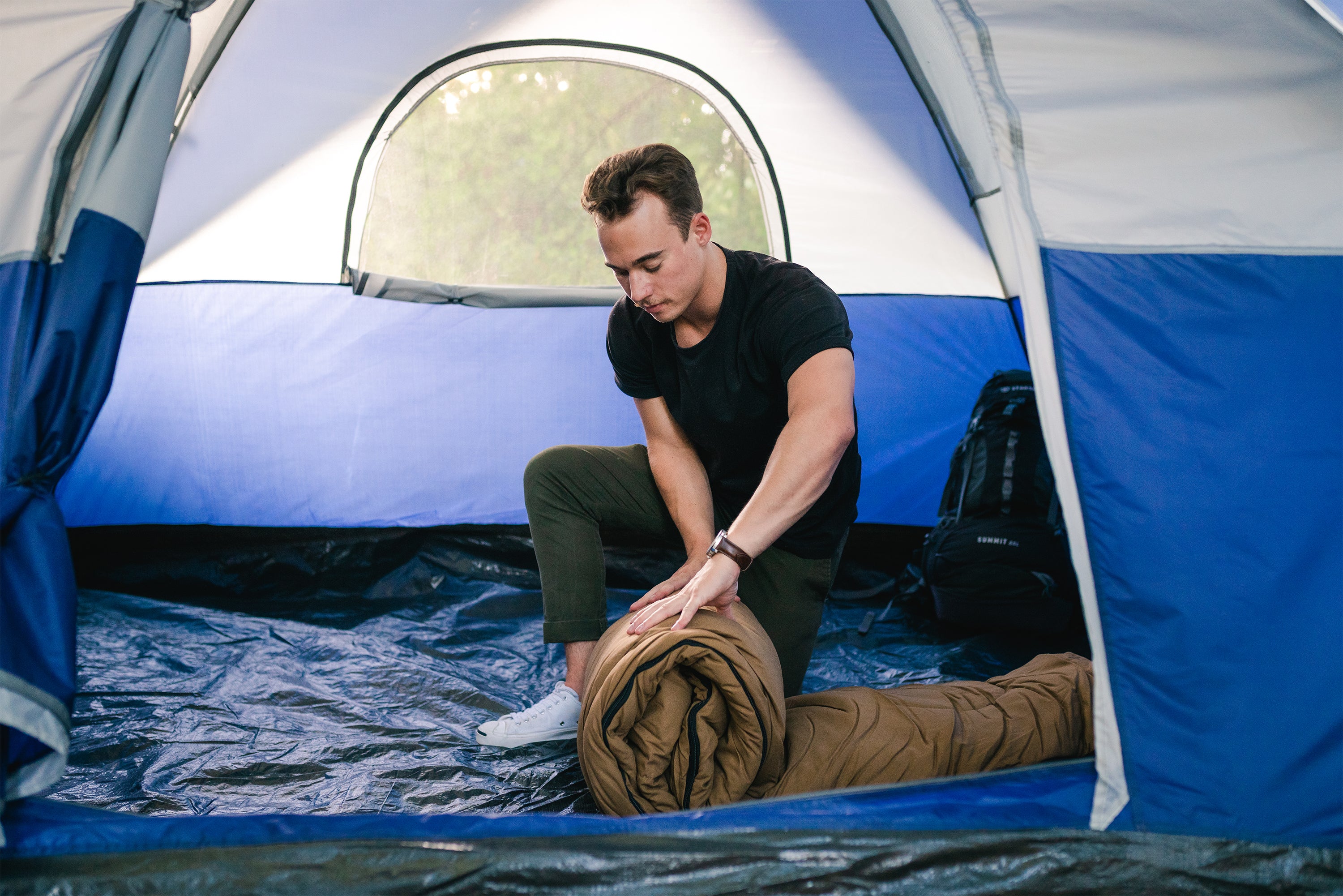 Kodiak Canvas 6 Lb Sleeping Bag -39 In X 81 In-eSafety Supplies, Inc