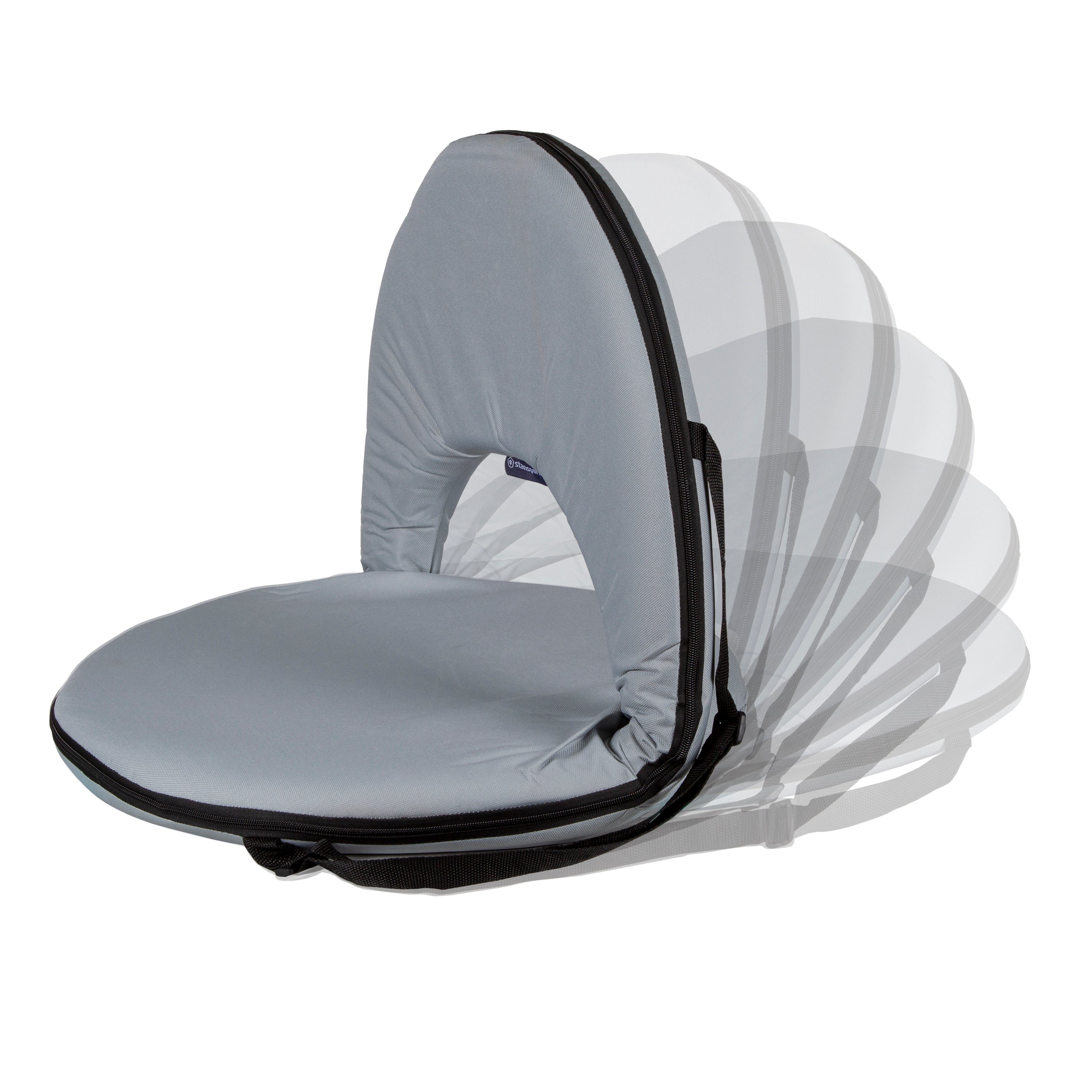 Go Anywhere Multi-Fold Padded Seat - Gray-eSafety Supplies, Inc