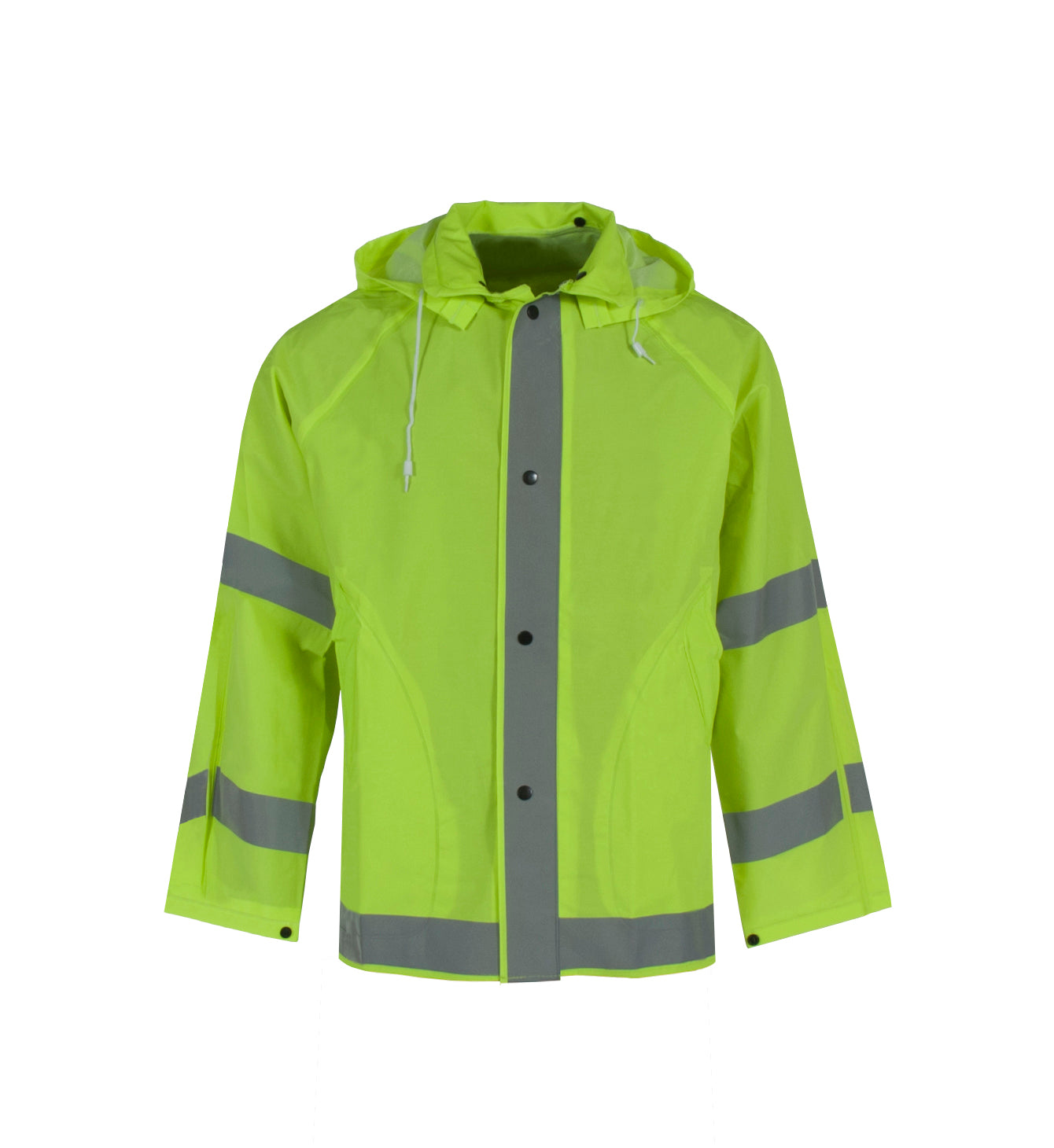Neese 1820J Econo-Viz Jacket with Snap-On Hood and Reflective Tape-eSafety Supplies, Inc