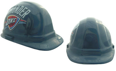 Oklahoma City Thunder Hard Hat Helmet - NBA Team Logo Hard Hat Helmet-eSafety Supplies, Inc