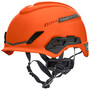 MSA V-Gard® H1 Safety Helmet HDPE Cap Style Climbing Helmet With Ratchet Suspension-eSafety Supplies, Inc