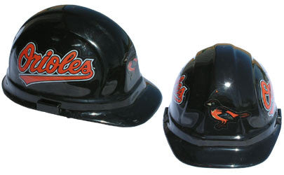 Baltimore Orioles - MLB Team Logo Hard Hat Helmet-eSafety Supplies, Inc