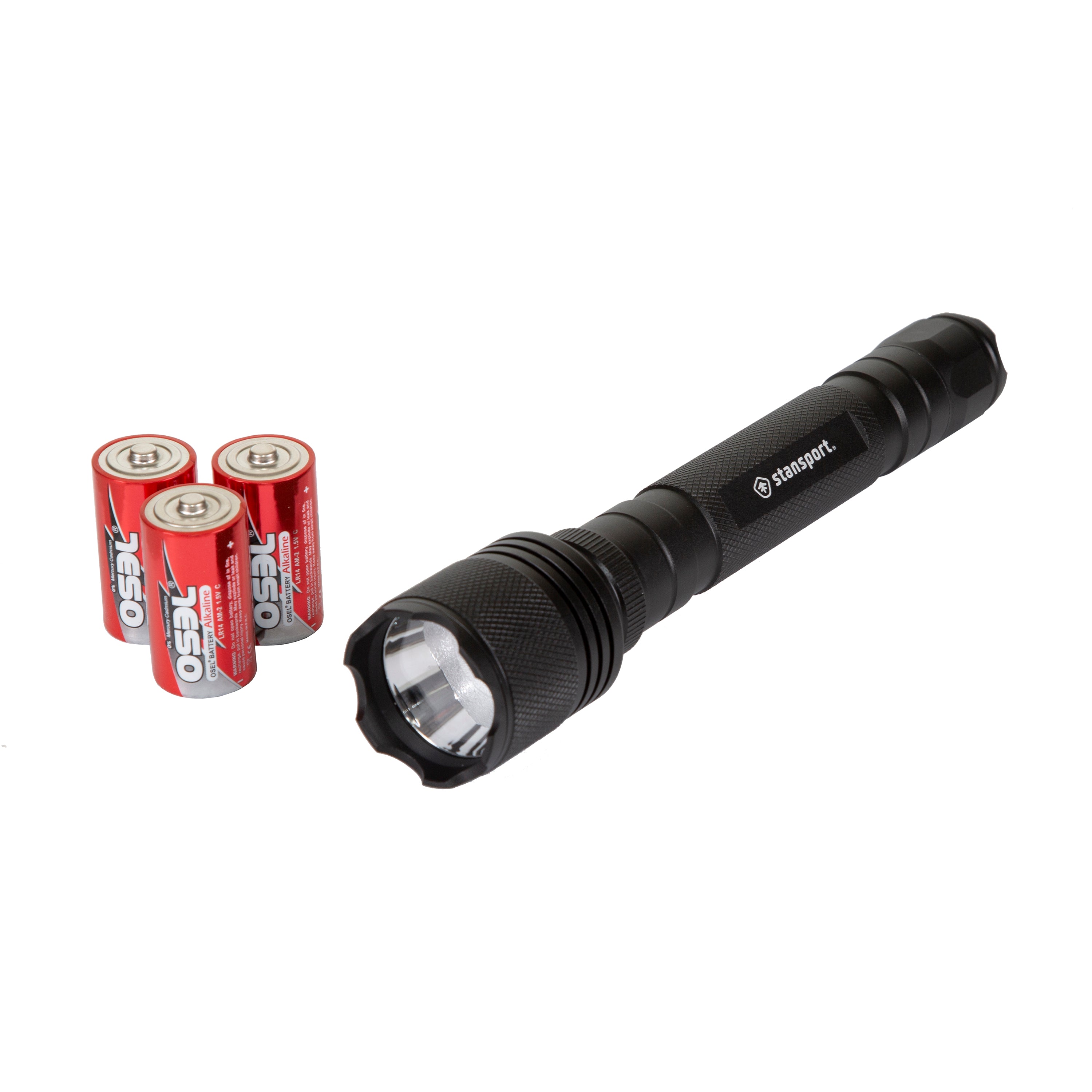 Flashlight - Cree T6 - 500 Lumens - With Batteries-eSafety Supplies, Inc