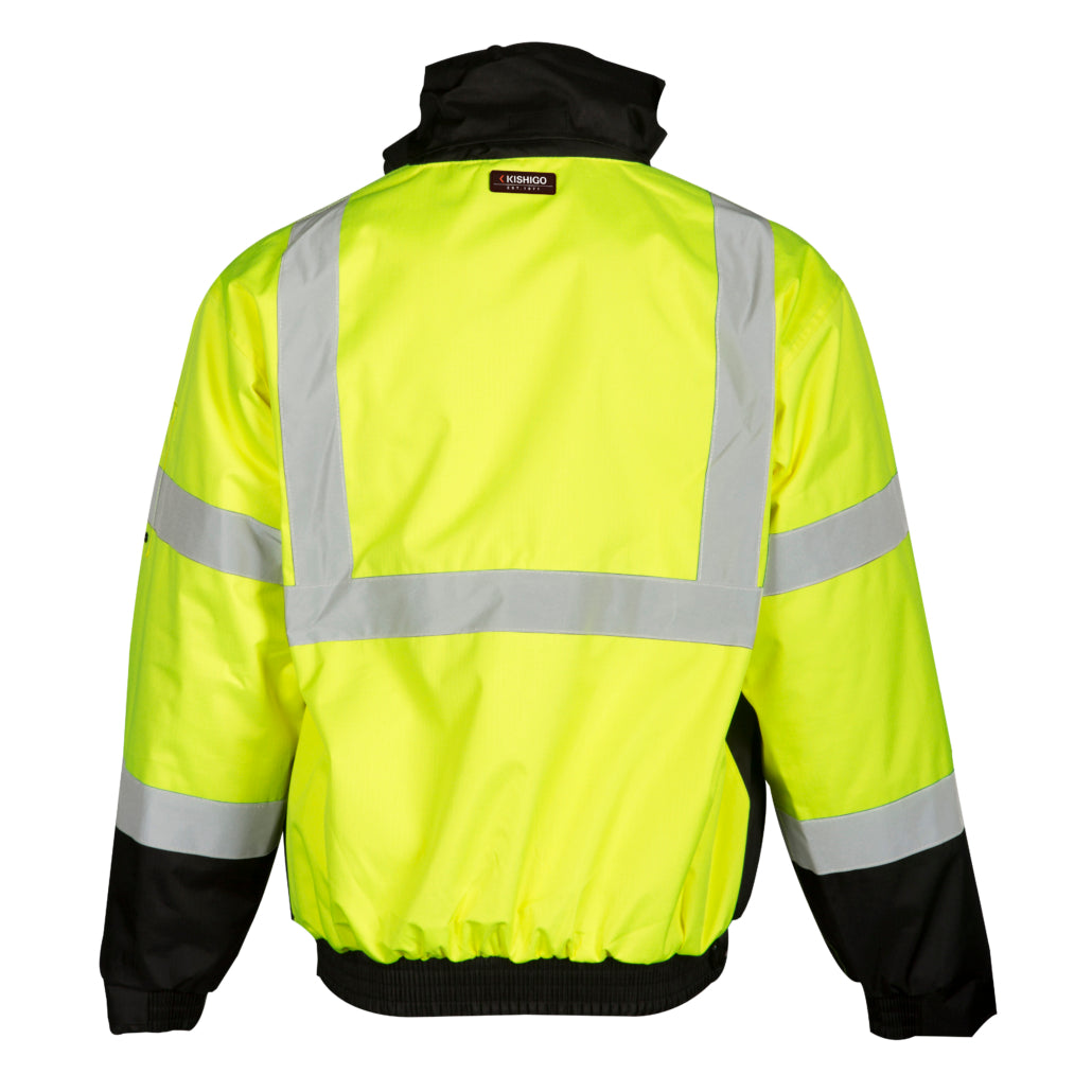 Ripstop Class 3 Bomber Jacket-eSafety Supplies, Inc
