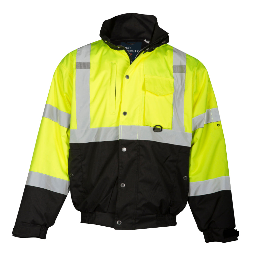 Ripstop Class 3 Bomber Jacket-eSafety Supplies, Inc