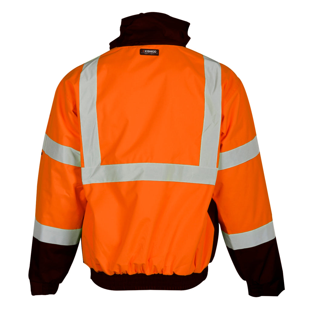 Ripstop Class 3 Bomber Jacket-eSafety Supplies, Inc