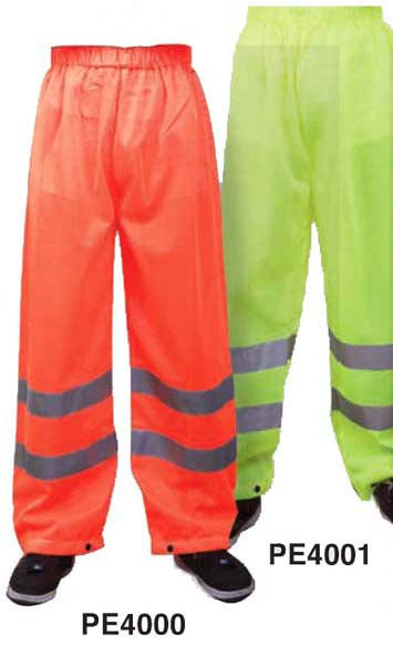 ANSI E-Class Ice Cool Mesh Pants & Waterproof Pants/ Leg Gaiters-eSafety Supplies, Inc