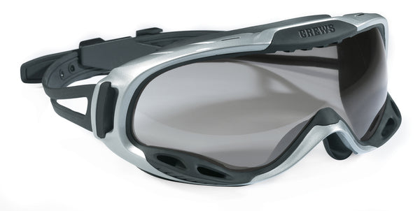 MCR Safety PGX1 Rubber Strap, Clear UV-AF Lens-eSafety Supplies, Inc
