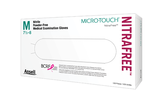 MICRO-TOUCH® NITRAFREE™ PINK DISPOSABLE GLOVES-eSafety Supplies, Inc