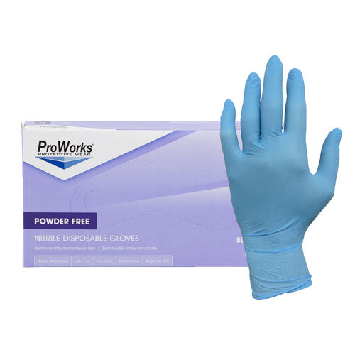 ProWorks® High Dexterity Powder Free Nitrile Gloves, 3 mil - Box - (XL ONLY)-eSafety Supplies, Inc