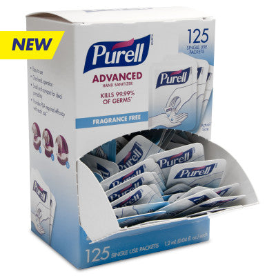 PURELL® Advanced Hand Sanitizer Wipes - Single Use