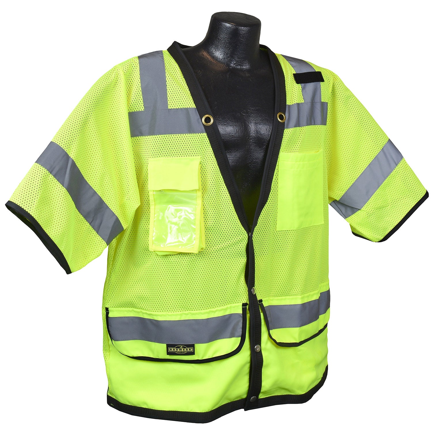 Radians SV59-3 Type R Class 3 Heavy Duty Mesh Surveyor Vest-eSafety Supplies, Inc