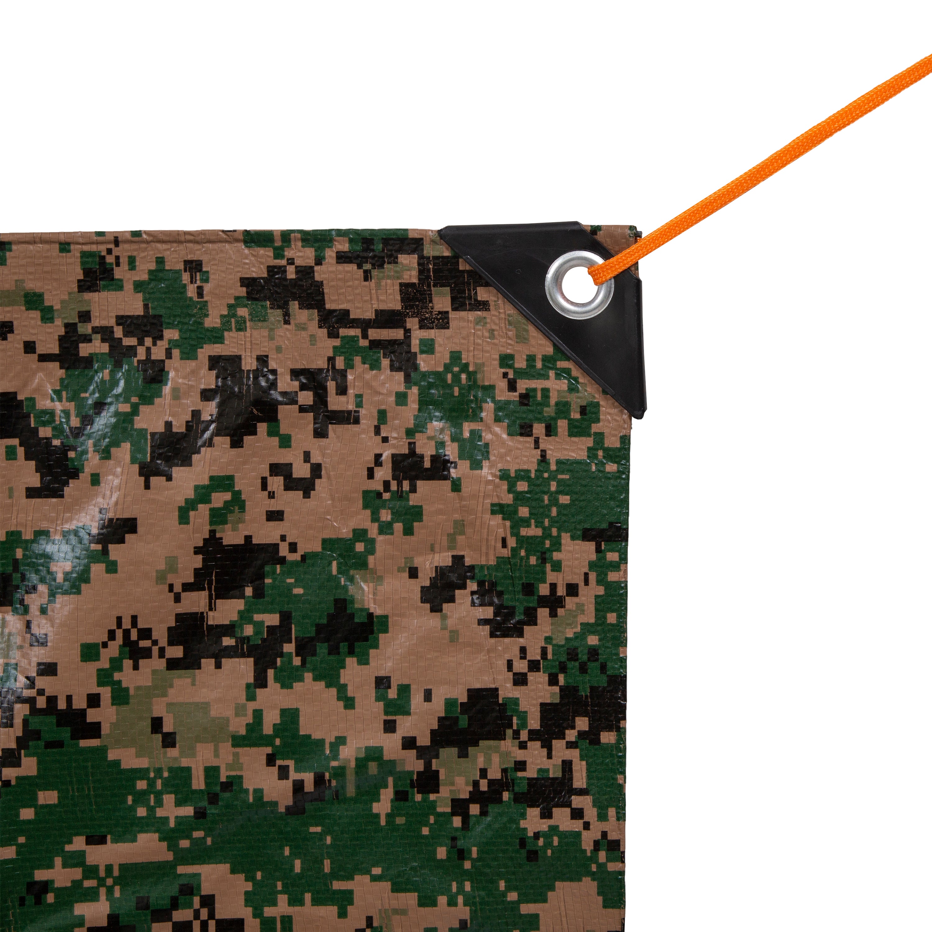 8 Ft X 10 Ft Digital Camo Tarp - Woodland-eSafety Supplies, Inc