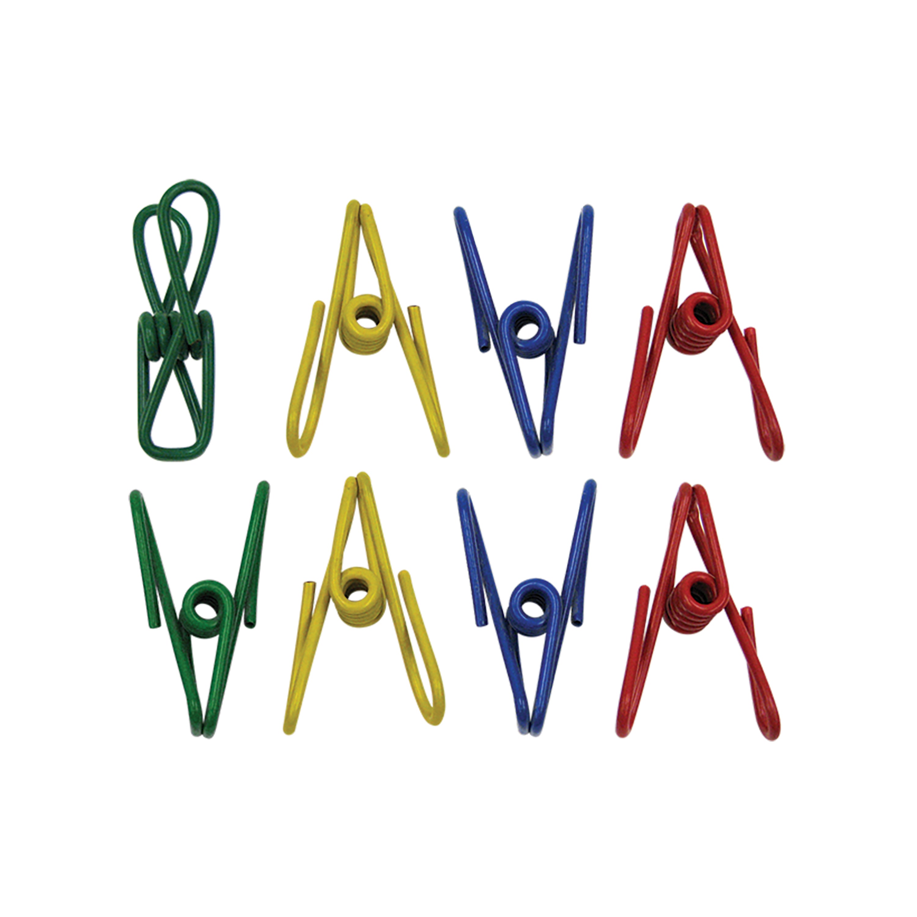 Clothes Clips - 8/Pkg-eSafety Supplies, Inc
