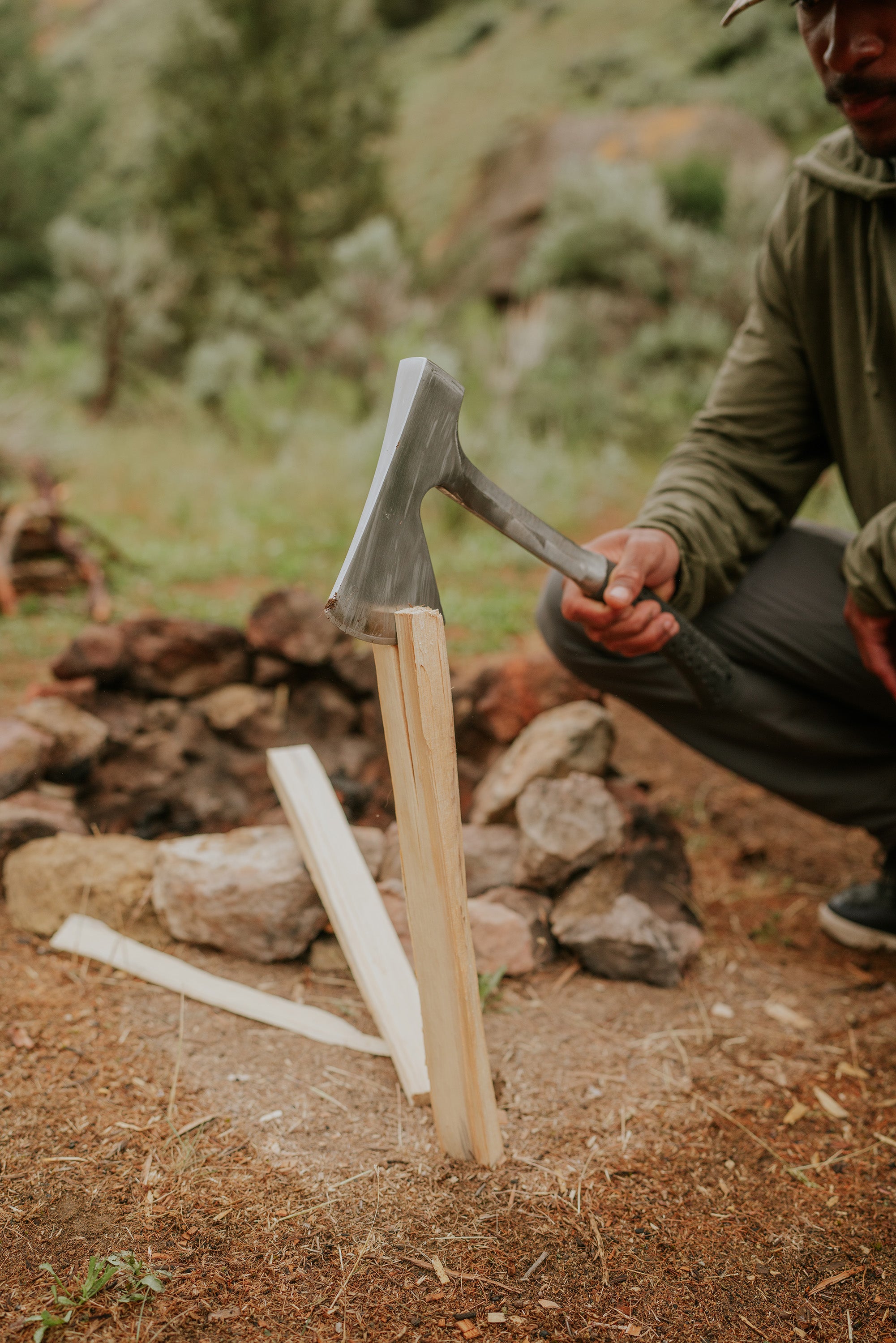 Forged Steel Axe - Rubber Handle - 15 Inch-eSafety Supplies, Inc